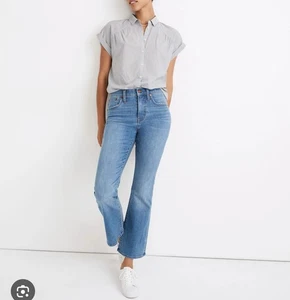 NEU Madewell Cali Demi-Bootcut Light Wash Jeans Gr. 30 - Bild 1 von 7