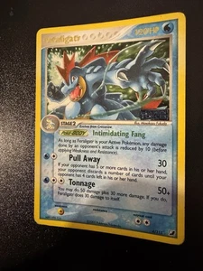Feraligatr Unseen Forces Holo Karte 2005 4/115 Series Stamped (Creased) MP - Bild 1 von 8