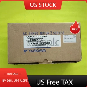 NEW Yaskawa Servo Motor SGMJV-04A3E6S Fast Delivery 1PC US FREE TAX - Picture 1 of 5