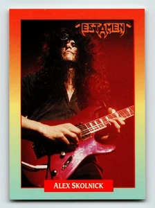 Testament Alex Skolnick 1991 RockCards Brockum #15 Metal - Bild 1 von 2