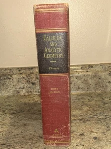 Calculus and Analytic Geometry by George B. Thomas Jr. 1962 3rd Ed. Hardcover - Bild 1 von 12