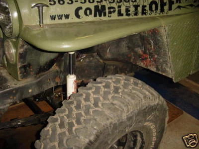 JEEP CJ5 CJ6 CJ7 CJ8 YJ LJ FLAT TUBE FENDER CONVERSION KIT - Image 1 of 4