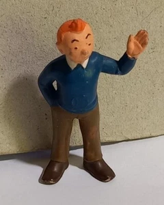 Vintage Rare PVC Figure Bertrand Tintin - Picture 1 of 2