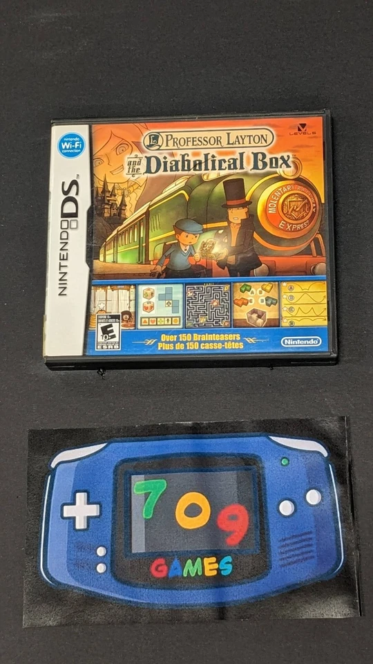 Professor Layton and the Diabolical Box (Nintendo DS, 2009) 3DS - Image 1 of 1