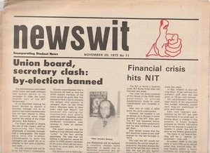 AUSTRALIAN UNIVERSITY STUDENT MAGAZINE , NEWSWIT , NOVEMBER 20 , 1973 - Foto 1 di 1