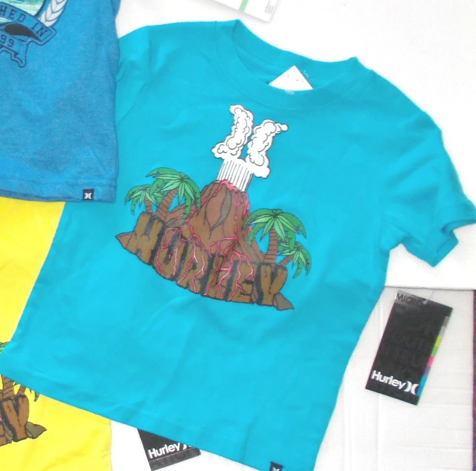 Top Hurley Infantil/Niño Pequeño Tallas-12M,18M,24M, 2T,3T Nuevo con Etiquetas Foto 1 de 1