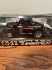 ‘99 ROAD LEGENDS 1/18 SCALE 1941 WILLYS COMPETITION COUPE IN BLACK! New In Box! - Picture 1 of 5