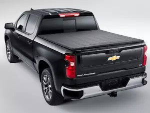 NEW GM 5'8" Bed Soft Tri-Fold Tonneau Cover 19416976 Silverado Sierra 1500 19-24 - Picture 1 of 6