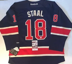 Marc Staal signed New York Rangers Reebok Premier jersey autographed JSA - Picture 1 of 5