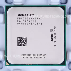 AMD FX-Series FX-4300 FD4300WMW4MHK CPU Processor 3.8GHz 4000MHz Socket AM3+ 95W - Picture 1 of 1