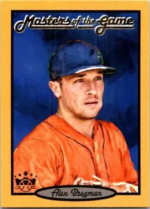 2019 Panini Diamond Kings #MG11 Alex Bregman Masters of the Game Holo Gold - Picture 1 of 2