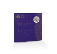 Canada $5 Memory Queen Elizabeth Coin, Portrait Four Effigies Reign, 2022 