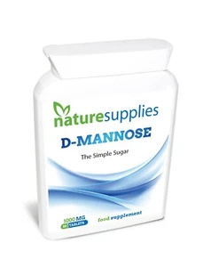 D-Mannose Tabletten 1000mg | Hochfest | 1 Monatsvorrat Naturesupplies - Bild 1 von 8