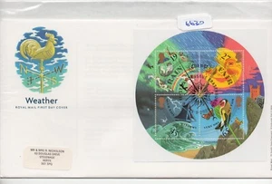 GB - First Day Cover (6630) 2001- Weather - mini sheet - pmk Fraserburgh - Picture 1 of 1