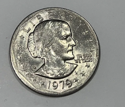 Susan B Anthony Liberty 1979 “P” One Dollar U.S. Coin Cover