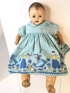 Vintage Ideal Doll P200 Crier - Funzionante - Sleepy Eyes Made In USA 23" così com'è - Foto 1 di 12