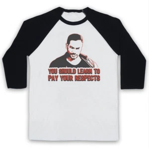 Once Were Warriors Learn to Pay Respects Maori 3/4 Sleeve Baseball Tee T-Shirt - Picture 1 of 12