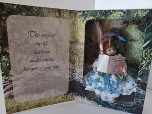 NIB 2003 Marie Osmond Greeting Card Doll "Enlightened" by Nelda Pieper #C22039