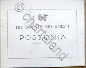 Album R. R. Grotte Demaniali di Postumia - Trieste - 1930 ca. - Picture 1 of 5