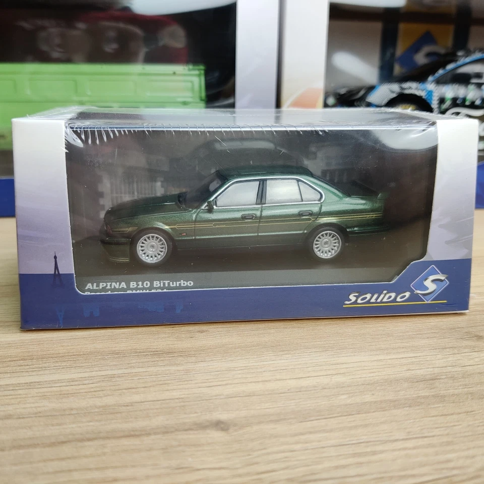 Solido BMW E34 Alpina B10 Biturbo red 1994 1/43 S4310402