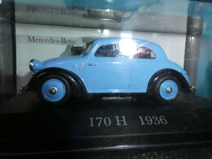 Mercedes Benz 170 H 1936 motore posteriore blu. Made by De Agostini scala 1:43 nuovo. - Foto 1 di 6