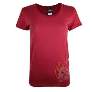 Damas Harley Davidson Algodón Brillante Manga Corta Calce Prendas para el torso Camisetas 14 - Imagen 1 de 2