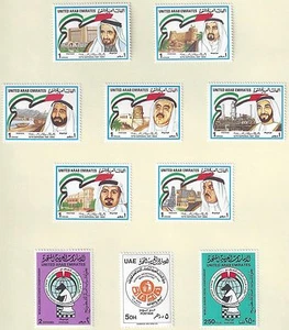 EAU 1981 85 COLECCIÓN DE 9 JUEGOS COMPLETOS COMO NUEVOS BISAGRAS SG 152 163 168 183 - Imagen 1 de 1