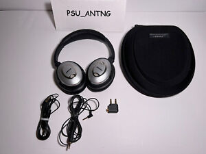 Bose QuietComfort 15 On Ear Acoustic Noise Cancelling Headphones QC-15 *Tested*