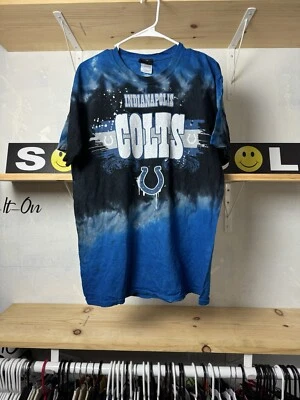 Camiseta Tie Dye NFL Indianapolis Colts, Hombre Talla L Usada Foto 1 de 2
