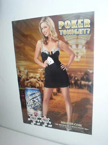 OLD MILWAUKEES BEST BEER 2008 POSTER POKER NUOVO - Foto 1 di 3