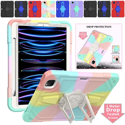 Kids Friendly Stand Case Cover For iPad 7th 8th 9th 10th 11th Gen Christmas Gift - Image 1 of 4