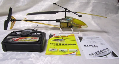 SYMA 603 RC HELICOPTER +  CONTROLLER USED - Image 1 of 4