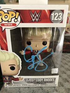 WWE NXT Cody Rhodes  Funko POP Autograph JSA COA - Picture 1 of 3