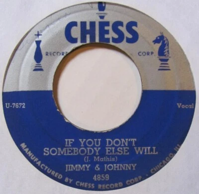 (45) (Hear) Jimmy & Johnny - If You Don't Somebody Else Will - C&W Bopper (1954) - Image 1 of 2