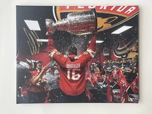 Aleksander Alex Barkov Signed 16x20 Canvas Florida Panthers Autographed GTP - Picture 1 of 2