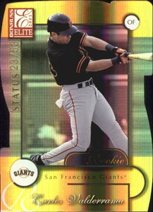 2001 Donruss Elite Status #199 Carlos Valderrama/53 