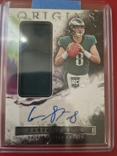 2022 Carson Strong Origins RPA, Crrtfied Piece of the Game/35, & New Generation 