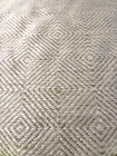 Kravat Mooney/Grass Geometric Diamond Weave Thom Felicia 32821-3 Heavy Backed