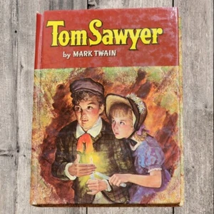 Tom Sawyer By Mark Twain Book Medium Hardcover Book - Picture 1 of 1