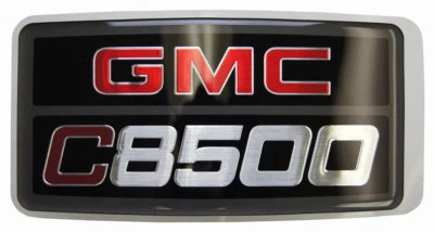 2003-2009 GMC Topkick C8500 Nameplate Badge Label Decal Model Emblem 15012903 - Изображение 1 из 3
