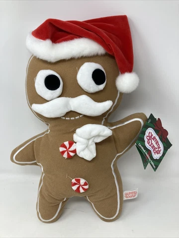 Yummy World Gingerbread large Jimmy Christmas Cookie hook n loop plush toy Cover