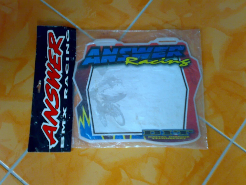 Bmx Numberplate Oldschool answer BMX 20-24-26 - Bild 1 von 1