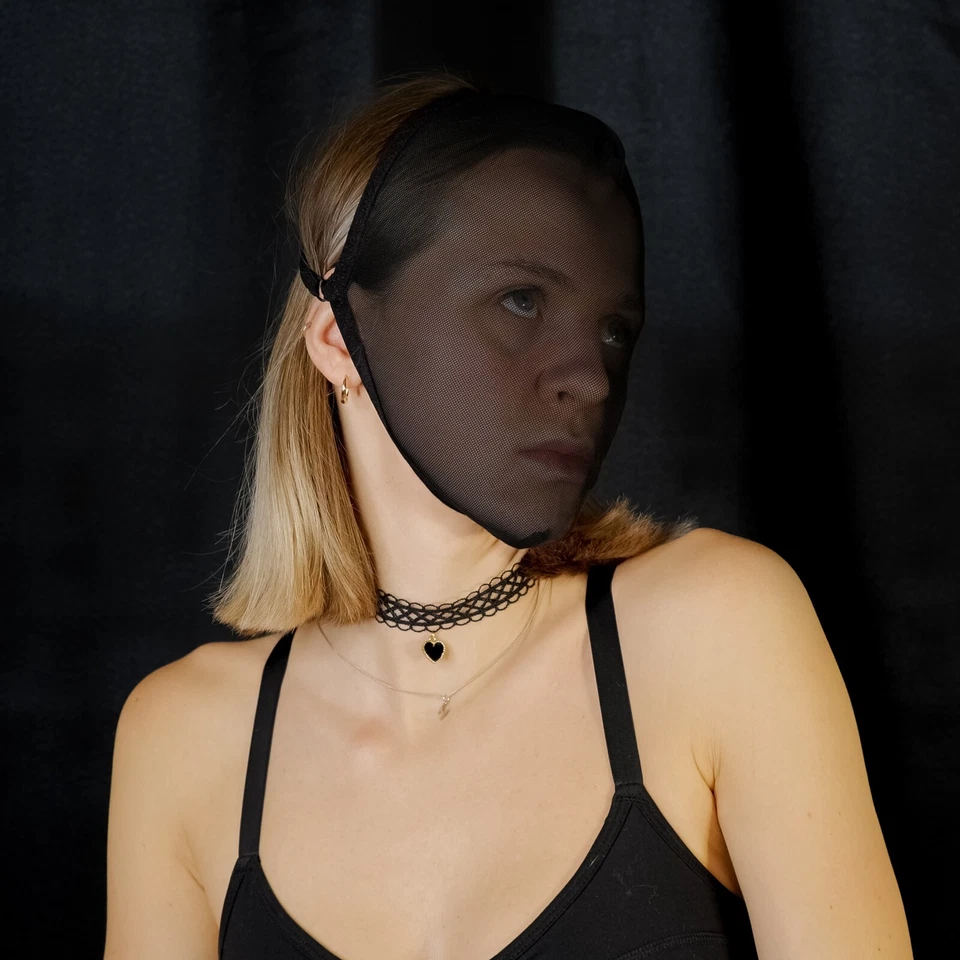 Sexy Mesh Hood Lace Mask Sexy Masquerade Eye Face Eyemask Women Party Halloween - Image 1 of 4