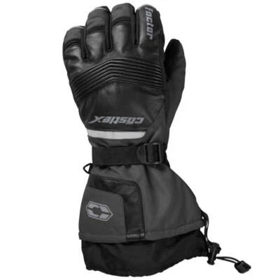 Castle X Factor Snowmobile Gloves - Dark Gray - Image 1 of 2