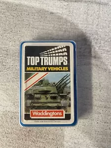 Waddingtons Top Trumps Military Vehicles. 1980’s, Excellent Condition. - Picture 1 of 5