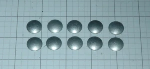 10 CARTER AFB WCFB & MORE----5/8" ALUMINUM CHOKE BASE PISTON PLUGS - NEW - - Picture 1 of 2