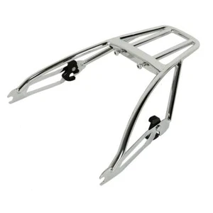 Chrome Detachable 2-Up Luggage Rack Fit For Harley Street 500/750 XG750 15-2021 - Picture 1 of 7