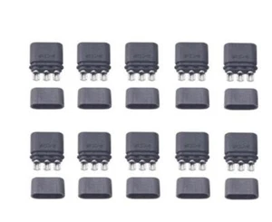 10 pares de conectores MR30 para baterías Lipo modelismo RC | negro/níquel - Imagen 1 de 4