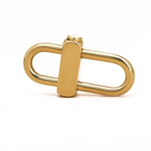 1Pc Brass Keychain Lock Connector Key Craft Hardware Accessories For Handbags - Picture 1 of 11