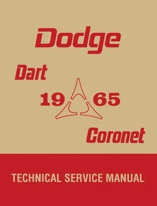 Service Manual for 1965 Dodge Dart, Coronet - Picture 1 of 7